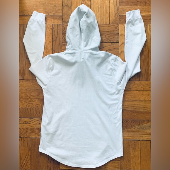 Hollister Hooded Long Sleeve Logo T-shirt - Picture 2 of 9